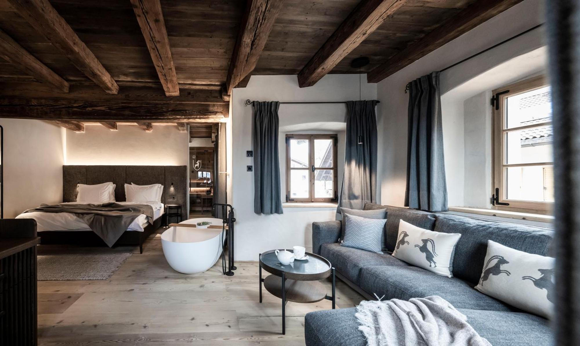 Hotel Ansitz Steinbock Villandro Bagian luar foto